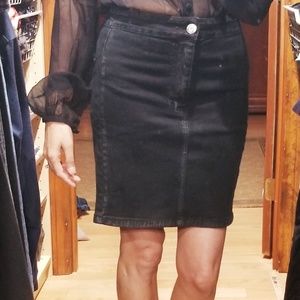 American Eagle Sky high super stretch pencil skirt